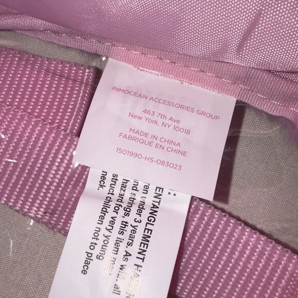 Unicorn clear pink/purple mini backpack - Picture 7 of 8